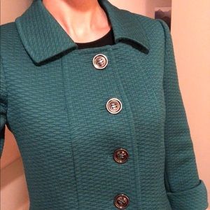 Teal Tahari jacket, size 4